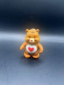 Vintage 1980s CARE BEARS Tenderheart Bear Posable Mini - Picture 1 of 3