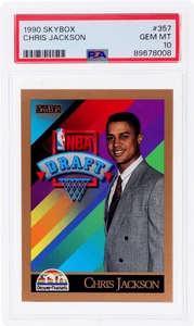 1990 Skybox Chris Jackson #357 PSA 10 Rookie RC - Picture 1 of 2