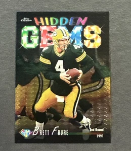 *1998 Topps Chrome Hidden Gems #HG6 Brett Favre !!! - Picture 1 of 2