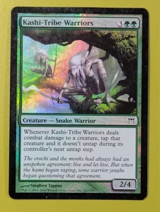 FOIL Kashi-Tribe Warriors x1 Champions of Kamigawa 1x Magic the Gathering MTG - Picture 1 of 1