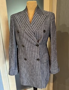 Brunello Cucinelli Women’s Linen Blazer – Size 38 - Picture 1 of 7
