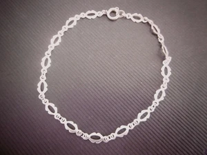 Bezauberndes Armband aus 925er Silber, Länge ca. 19 cm - Bild 1 von 4
