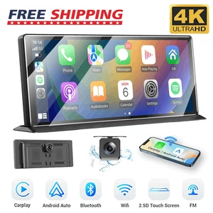 11.3" Inch Car Portable IPS Touch Screen Android Auto Radio Apple CarPlay Tablet - Picture 1 of 18