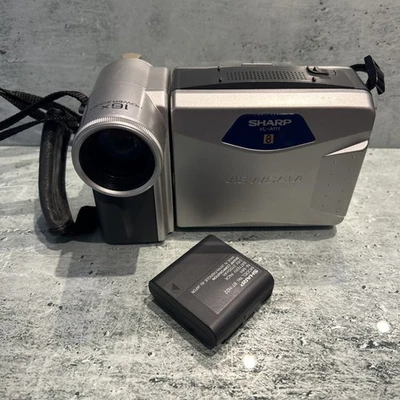 Sharp VL-A111 8mm Video Camera Camcorder Tape with cassette tape - Image 1 of 4