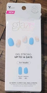 Esmalte Dashing Diva ISN'T IT DAISY Gel Semicurado Uñas Azul Floral - Imagen 1 de 8