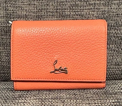 [Deberes de importación incluidos] Cartera Christian Louboutin triple usada, elegante roja Le Foto 1 de 4