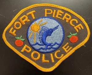 FL Fort Pierce Florida Police Shoulder Patch - Picture 1 of 1