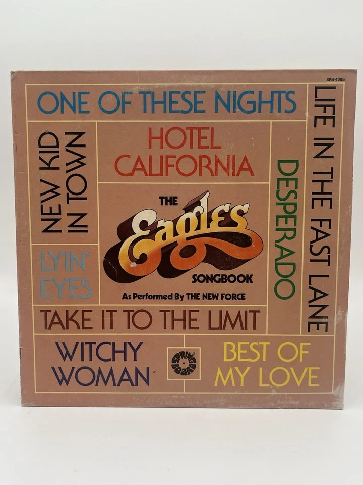 The Eagles Songbook The New Force Springboard Records Vinyl Rare - Image 1 of 4