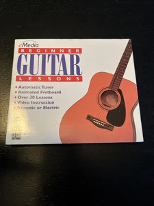 Beginner Guitar Lessons (eMedia, 2005) SEALED - Picture 1 of 2