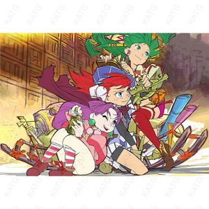 Grandia Justin Feena Sue Poster Kunst Hochwertig 4x6 8x10 11x17 13x19 - Bild 1 von 10