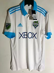 CAMISETA ADIDAS MLS EQUIPO SEATTLE SOUNDERS BLANCA ALT TALLA S - Imagen 1 de 2
