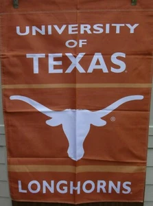 TEXAS LONGHORNS DOUBLE SIDED 28 x 40 BANNER ! FAST SHIPPING ! - Picture 1 of 1