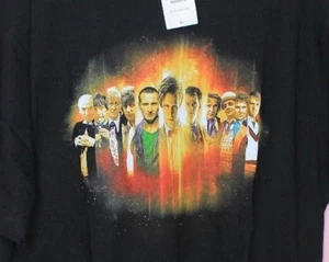 Doctor Who "Generations" Shirt Features Doctors 1-11 BNWT Hot Topic Men's XL - Picture 1 of 3