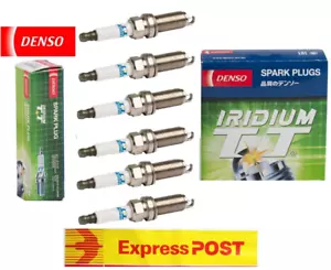 DENSO IQ20TT Iridium TT Spark Plug x6 For Honda Legend C25 2.5L 1986-1987 - Picture 1 of 3