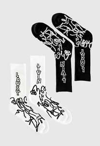 Lousy Livin Socks "Lou 2Pack" Socks Stockings Sports Leisure Batik Unisex - Picture 1 of 4