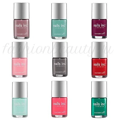 Esmalte de uñas NAILS INC 10 ml TAMAÑO COMPLETO ¡Nuevos y raros tonos! ☆ Elige Color Foto 1 de 3