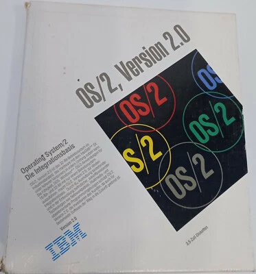 RARITÄT - IBM OS/2 Version 2.0 - Deutsch - 3½″ - Bild 1 von 2