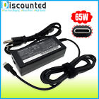 65W Power Adapter Charger For Dell Inspiron 13 7000(7306) 2-In-1 P125g002 Type-C