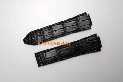 Hublot Black Alligator Strap for Big Bang 38mm OEM New ! - Image 1 of 3