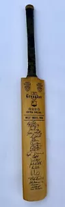Crusader West Indies Vintage 1966 Extra Special Printed Miniature Cricket Bat - Bild 1 von 11