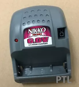 Cargador de batería de deslizamiento rápido genuino NIKKO Power NiMh 6,0 V GRIS - Imagen 1 de 2