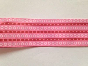 Ripsband Streifen mit Tupfen Band 1" 25 mm - Bild 1 von 1