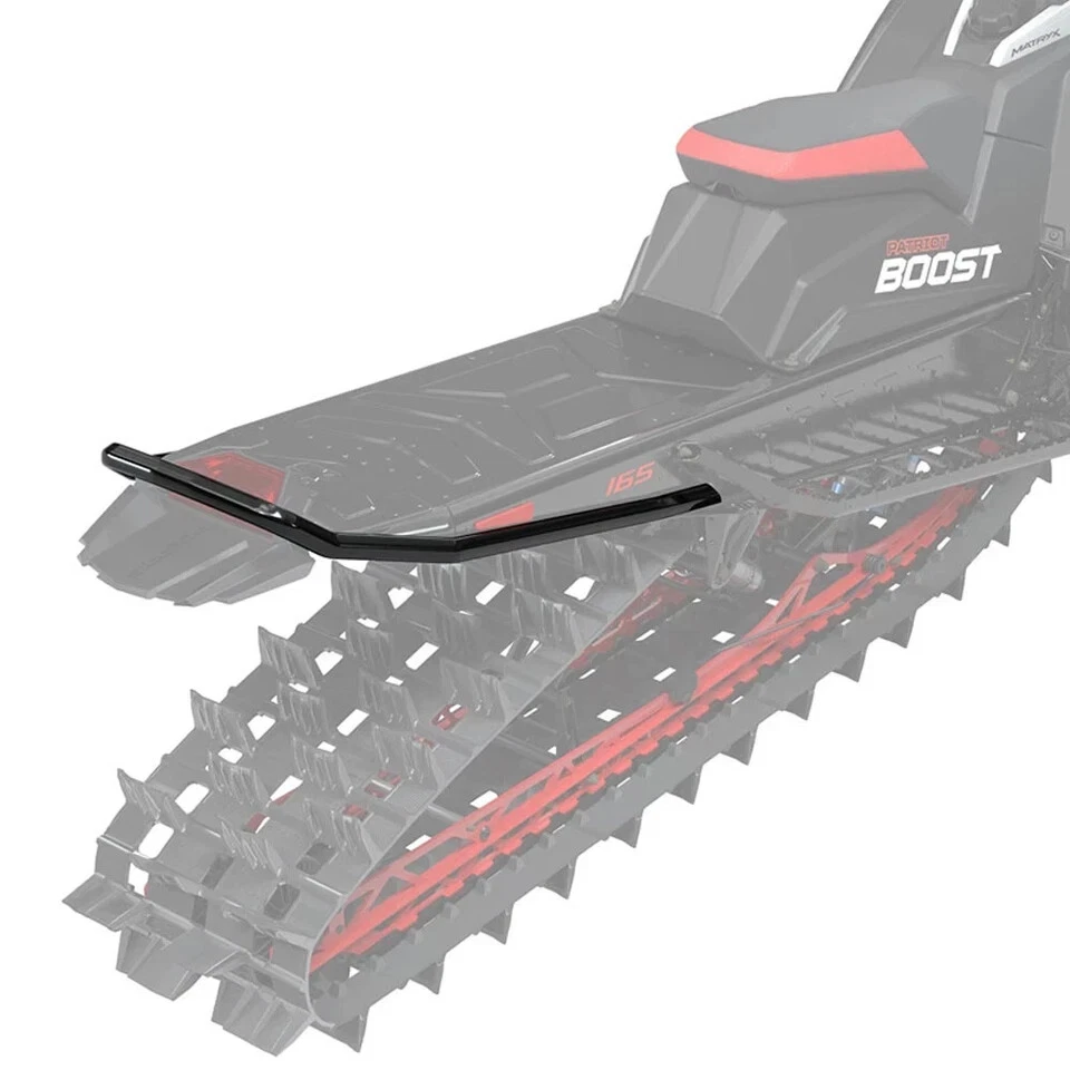 Polaris 2889353-067 Gloss Black Sentry Mountain Rear Bumper 155 165 Slash RMK - Image 1 of 1