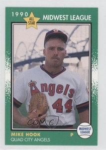 1990 Grand Slam Midwest League All Stars Mike Hook #35