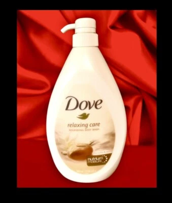 Dove Relaxing Body Wash JUMBO 800ml: Pump w Nutrium Moisture Shea Butter/Vanilla - Image 1 of 4