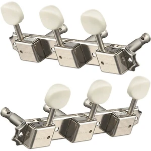 NEW Gotoh 3x3 "On a Plate" Vintage Deluxe Style Tuning Keys for Gibson - NICKEL - Picture 1 of 3
