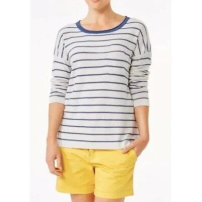 Suéter a Rayas Royal Robbins Calaveras Crew Nuevo con Etiquetas - L Foto 1 de 4