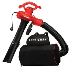 Craftsman 450-CFM 260 MPH kabelgebundener elektrischer Rucksack-Laubbläser (offene Box) - Bild 1 von 5