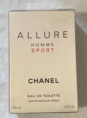 CHANEL ALLURE HOMME SPORT EAU DE TOILETTE SPRAY PARA HOMBRE 3,4 OZ - NUEVO SELLADO. Foto 1 de 4