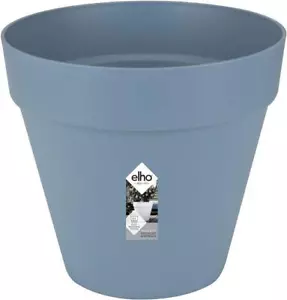 Elho 50cm Flower Pot Loft Urban Round Flower Pot for Indoor or Outdoor Blue New - Picture 1 of 5