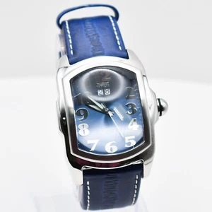 Invicta Lupah Herren Armbanduhr Blau Tonneau mit Lederband Modell 2513 - Bild 1 von 12