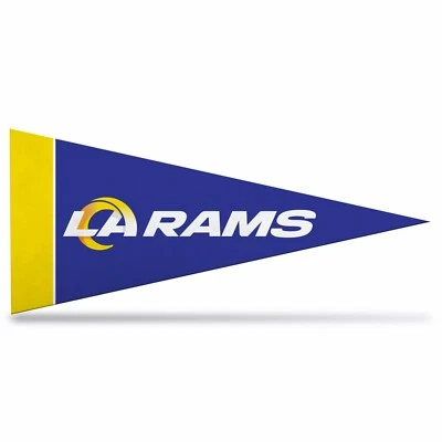 Mini banderín Los Angeles Rams NFL 9"x4" hecho en EE. UU., Foto 1 de 4