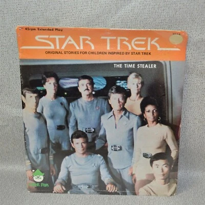 Star Trek The Time Stealer 45 Record - Image 1 of 2