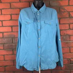 Michael Kors Damen Langarmhemd mit großen Knöpfen - klassisch, stylisch - Bild 1 von 7