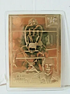Jesse "The Body" Ventura WWE Wrestling Danbury Mint 22KT Gold Card Cards #11 - Imagen 1 de 3
