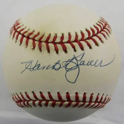 Hank Bauer Signed Auto Rawlings Baseball B150 - Image 1 of 2
