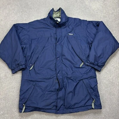 Patagonia Jacket Adult Medium Blue Bomber Insulated Shelled Windbreaker Mens* - Image 1 of 4