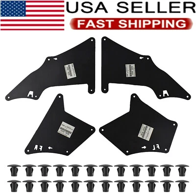 Set of 4 Splash Guard for Toyota 4Runner Lexus GX 460 470 2003-2022 Fender Liner Foto 1 de 4