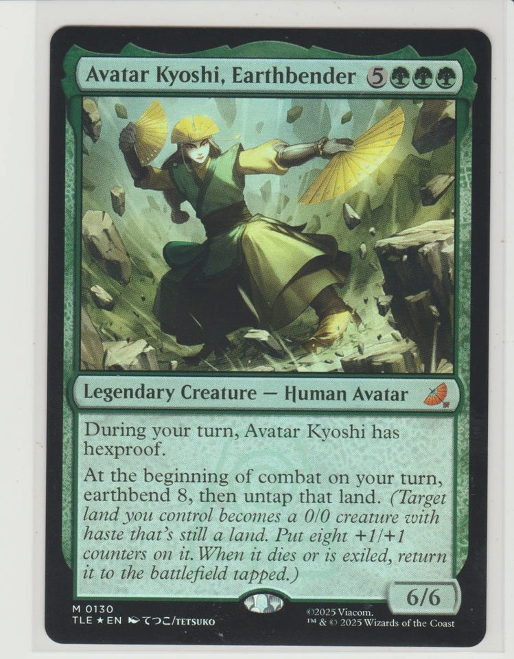 Avatar Kyoshi, Earthbender - Foil Mythic MtG Card TLE 130 - Image 1 of 1