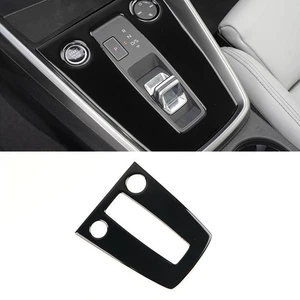 Für 2021-25 Audi A3 8Y schwarze Konsolensteuerung Getriebe Schaltknopfabdeckung - Picture 1 of 5