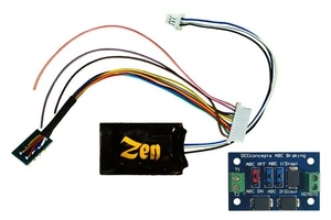 DCC Concepts DCD-ZNM.HP.6A Zen schwarz Decoder Midi Größe 8 Pin Kabelbaum 6 Fn ABC - Bild 1 von 2