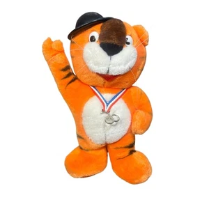Peluche vintage 1988 Seúl Olympic Hodori Tigre Mascota Tae Sung Corea 9" relleno - Imagen 1 de 7