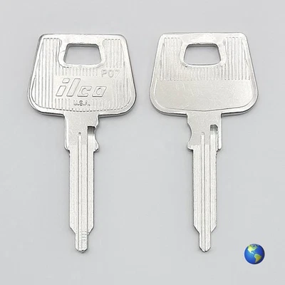 Llaves en blanco PO7 para varios modelos de Porsche (1 llave) Foto 1 de 4