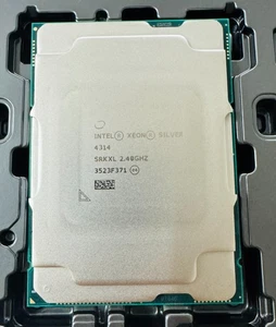 SRKXL Intel Xeon Processor Silver 4314 16 Core 2.40GHz 24MB L3 Cache 135W CPU - Picture 1 of 4