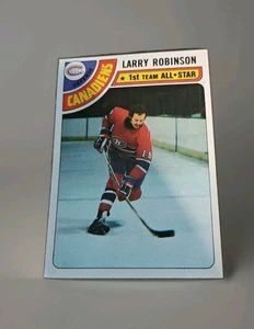1978-79 Topps #210 Larry Robinson (HOF) - Montreal Canadiens (Low Grade) Vtg - Picture 1 of 2
