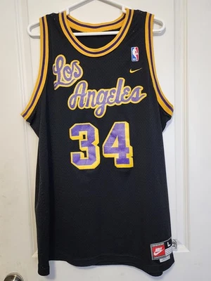 Футболка L Los Angeles Lakers No34 Shaquille O Neal Nike  - Изображение 1 из 4